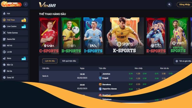 Thể Thao VIN88 - Địa chỉ cá cược đỉnh cao Thể Thao VIN88 - Địa chỉ cá cược đỉnh cao